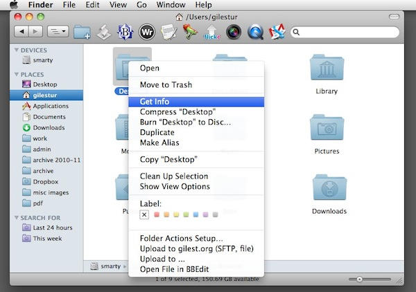 Mac osx show drop down arrow for folders in finder how to use